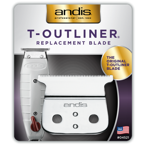 ANDIS T-Outliner® Replacement Blade - Carbon Steel #04521